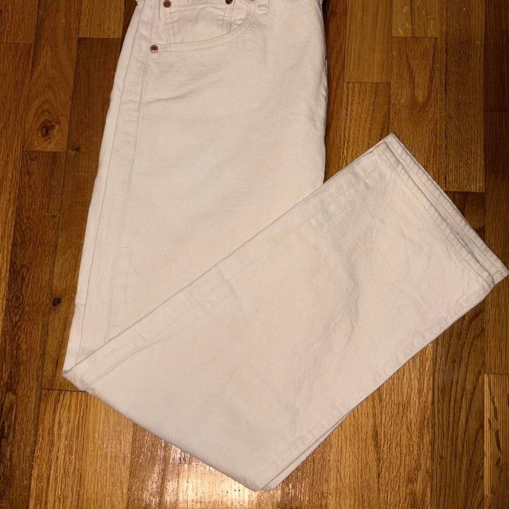 Levi's 501 Original Fit Jeans with White Oak Cone Denim
